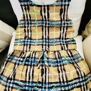 Burberry limited edition baby dress
